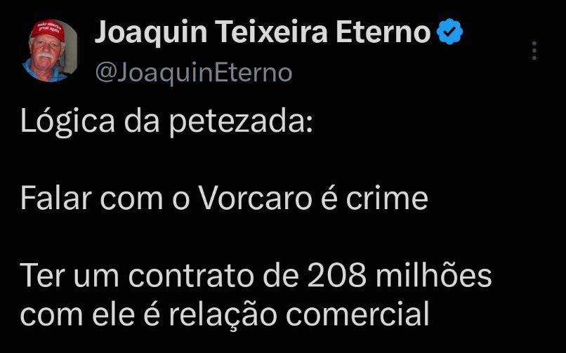GNunes11642612's tweet photo. @tuitero_rafael Já esqueceram que o Master foi gestado no governo do PTda?Bahia?
Que Lula teve reunioes secretas com Vorcaro?
Que Lula aconselhou Vorcaro a não vender o Master? https://t.co/ZyPWrJbgS2