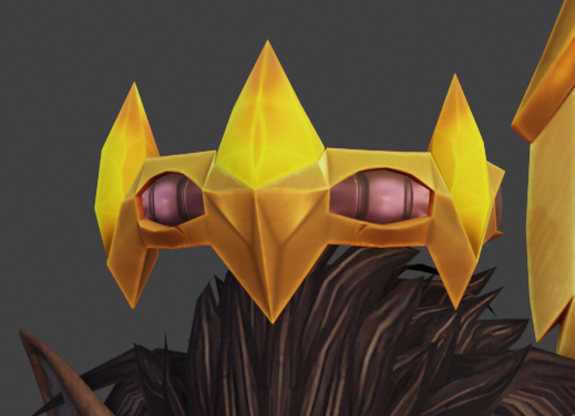 Worgan_Freeman1's tweet photo. WIP, at this point I only need to tweak the colors and add the glow. Working only with diffuse texture, no roughness or metallic. 🐺
#worgen https://t.co/psSluANKxW