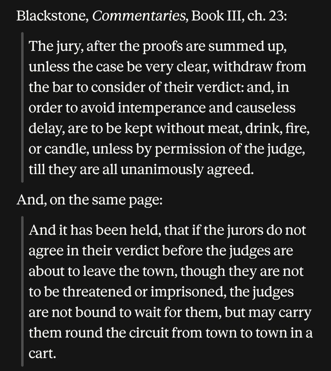 SeamusNua's tweet photo. Re Clancy case, here is how Allen charges to deadlocked juries worked in better days. History and tradition! https://t.co/790ojZKN34