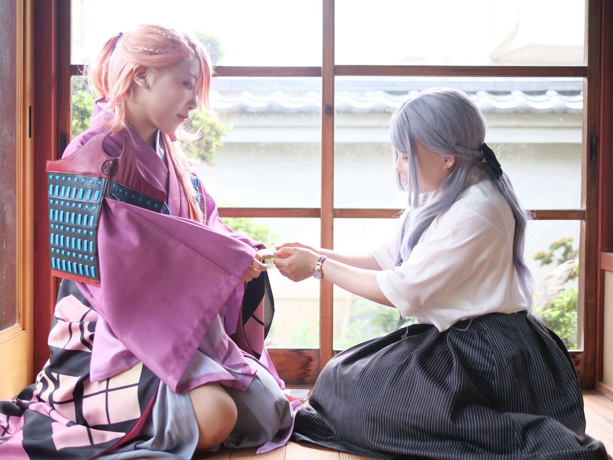 G7Yvy6qRsARfujt's tweet photo. 【刀 剣 乱 舞 / cosplay】
⚠︎創作審神者🌸

　〝　お守りをあなたへ　〟

No.81→蘭さん(@lanran_cos33 )
photo→GMさん（@gm_nakihaku ）
#主だけが知っているシークレット本丸0627 https://t.co/ES8RYP2M4G