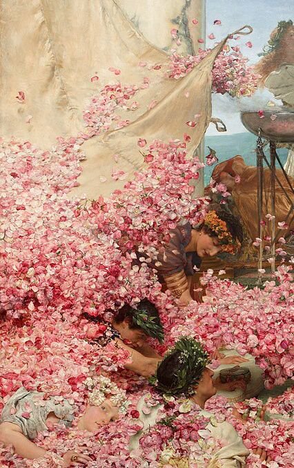 _ArtMuseum's tweet photo. The Roses of Heliogabalus, by Lawrence Alma-Tadema (1888) https://t.co/QcKhFeylXt