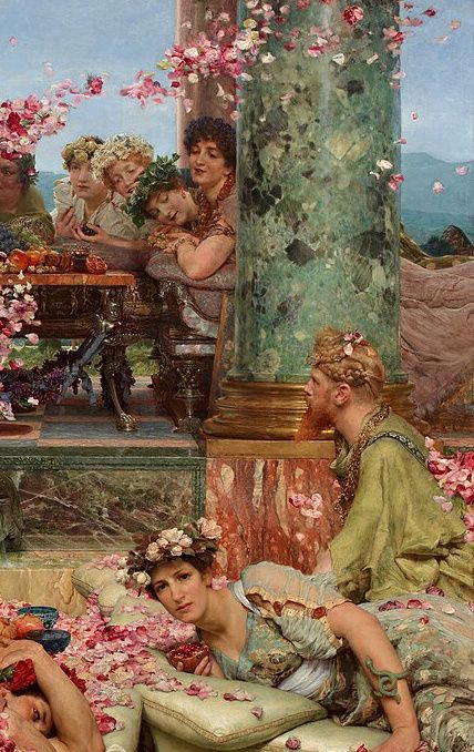 _ArtMuseum's tweet photo. The Roses of Heliogabalus, by Lawrence Alma-Tadema (1888) https://t.co/QcKhFeylXt