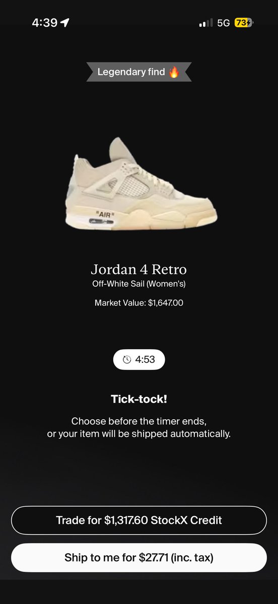 AllSoledOut1's tweet photo. S/O @stockx for blessing me🙏🏻 https://t.co/VCdOnmlMJf