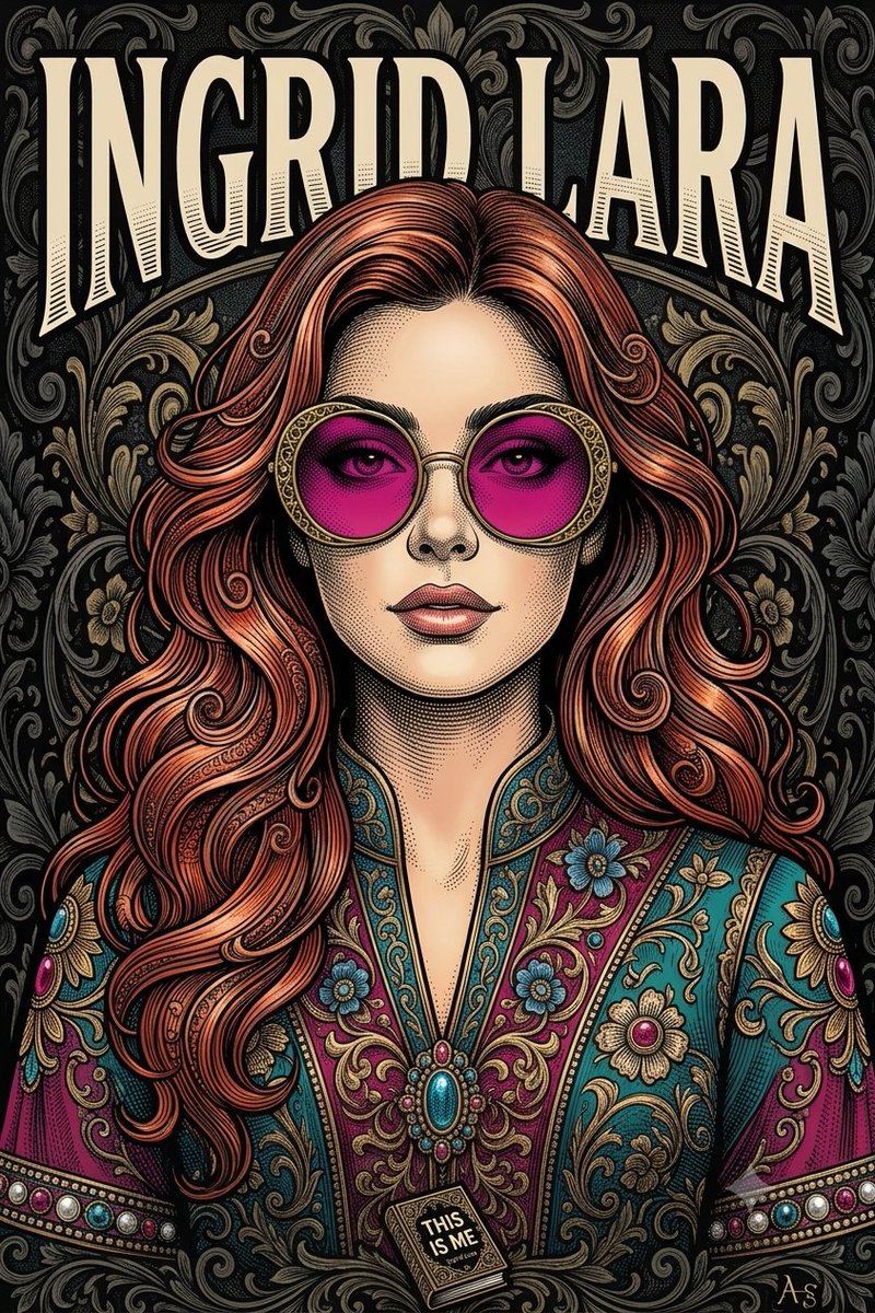 Vintage Engraved Portrait Style