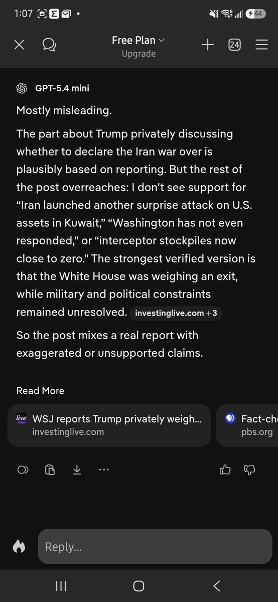 darcy_341024's tweet photo. @TroyWestwood Hormuz Report is not a reliable source of accurate info it appears: https://t.co/KgRYQt4zwU