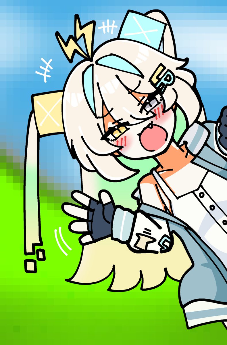 irumn39's tweet photo. お深夜の落書き～
デスクトップメイトごっこするルウルちゃんの落書き。 https://t.co/htqmuBlket