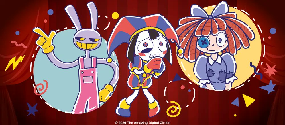 DailyPolyship's tweet photo. Jax, Pomni and Ragatha (The Amazing Digital Circus) ((FunnyBunnyDoll)) https://t.co/whRuxHReek