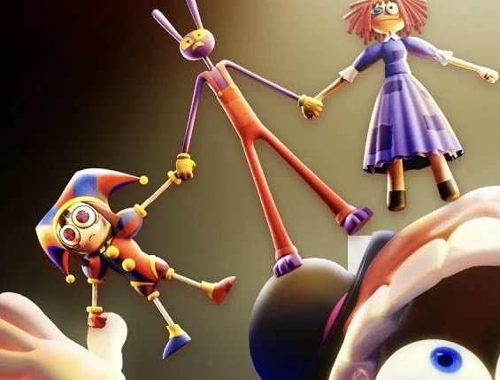 DailyPolyship's tweet photo. Jax, Pomni and Ragatha (The Amazing Digital Circus) ((FunnyBunnyDoll)) https://t.co/whRuxHReek