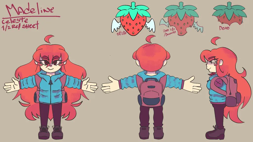 HenryH39029's tweet photo. "Climbing a mountain is nothing compared to this..."
Madeline's concept art! She's going to be a part of the release cast! #art #roblox #robloxart #celeste #indie #shebadashell https://t.co/z0cLRnAaWX