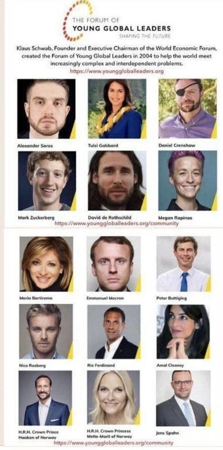 TheRubberDuck79's tweet photo. ‼️W.E.F. WITCH OUSTED FROM FOX NEWS‼️

👉🏼 in 2004 - Klaus Schwab, founder of the satanic World Economic Forum [WEF], created the Forum of Young Global Leaders - each charged with casting spells and narratives in support of the NWO agenda.

Dark > Light.
Those you are taught to trust most….
Q
