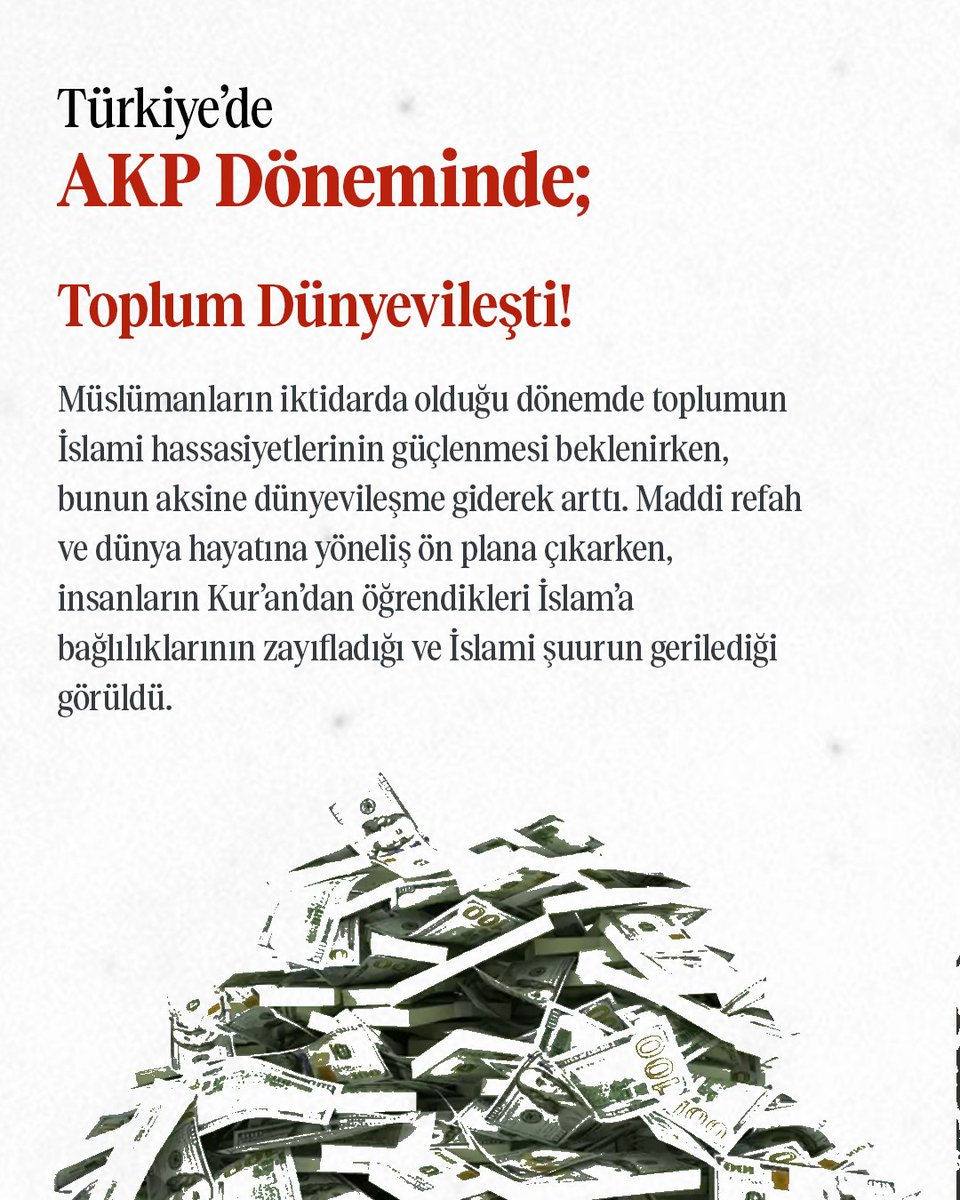 fhoncunesil's tweet photo. Toplum Dünyevileşti! 

AKPMüslümanlara ZararVerdi https://t.co/FmjpLB5gMK