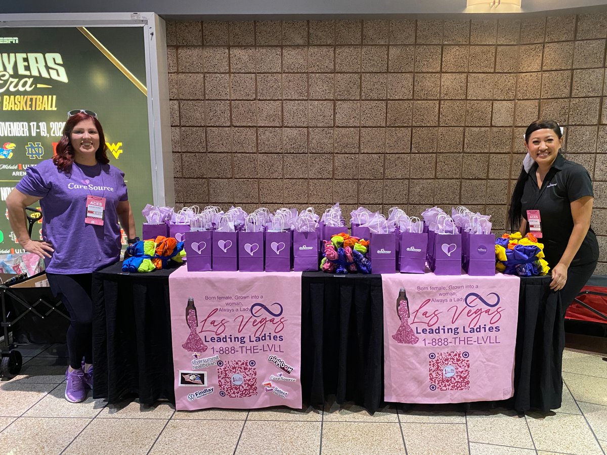 caresource's tweet photo. CareSource Nevada was proud to sponsor and participate in the Las Vegas Leading Ladies' Nonprofit Night!

Our team not only donated backpacks and school supplies but also had the incredible opportunity to connect with local youth and families at the event. Additionally, through our sponsorship, more than 100 underserved youth were able to attend and experience the excitement of the @LVAces game - a memorable opportunity that brought joy and inspiration.

At CareSource, our mission is to help individuals and families achieve whole-person health and well-being. Providing essential resources to our youth empowers them to thrive and build brighter, healthier futures. Together, we’re investing in the leaders of tomorrow and strengthening the foundation of our communities.

Thank you to Las Vegas Leading Ladies for hosting such a meaningful event - we’re honored to be part of the movement uplifting our youth! 💜🎒 #CareSourceNV