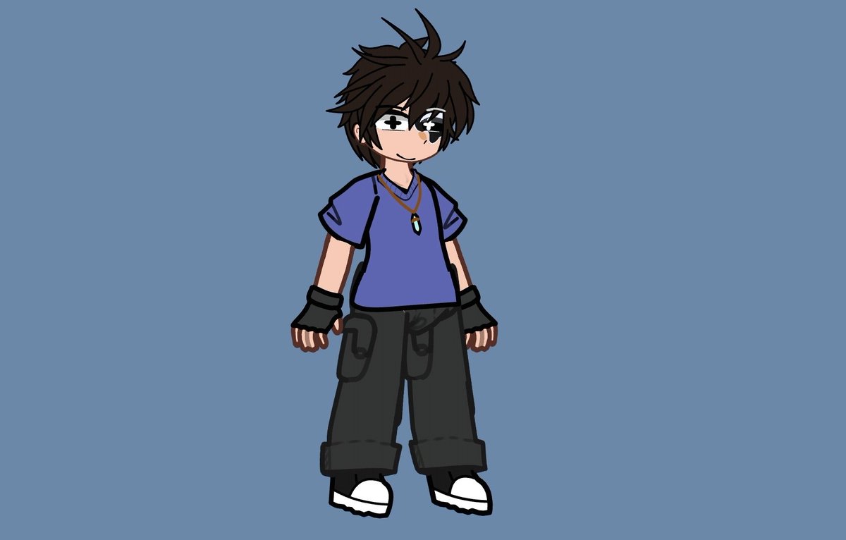 BITZZ625's tweet photo. Here's a full view of my new gacha OC https://t.co/hXwsrKDuCF