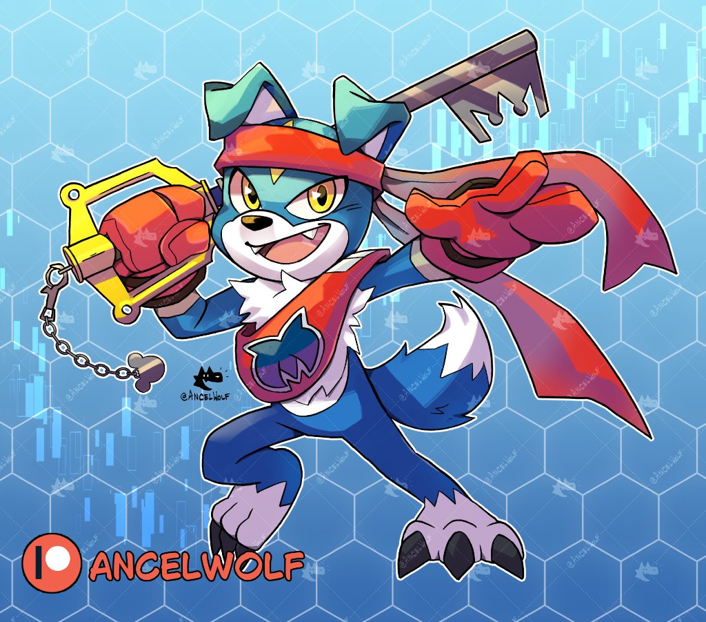 AncelWolf's tweet photo. Hi! Here is a new work, this time is a Gaomon OC with a Keyblade that @/Chocowan_Gaomon asked for a friend UvU

Thanks for the support, coments and shares are allways apreciated 😁✨ https://t.co/nvDDXq3cNY