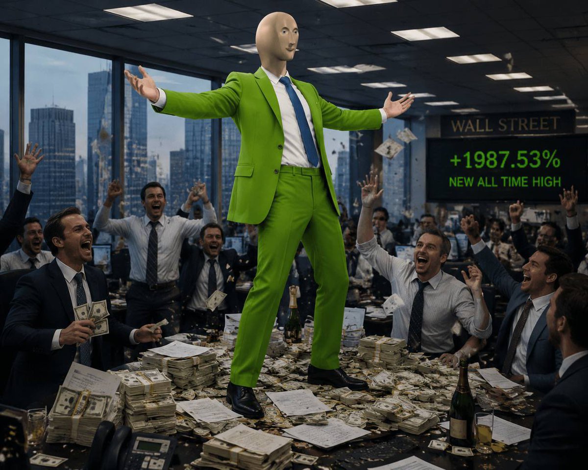 stonks_stocks's tweet photo. WHAT WE ACTUALLY DO

Every $stonksstocks trade does more than move a chart. Trading fees help build an onchain treasury focused on tokenized exposure to some of the world’s largest companies and traditional market assets

Memecoin mechanics with a portfolio growing behind them https://t.co/ClZ7jOb0Hq