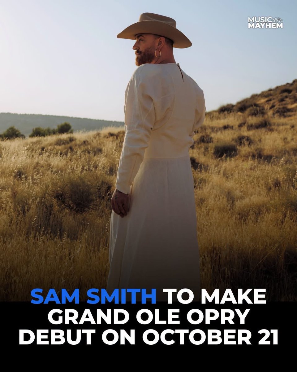 BenStanton77's tweet photo. Sam Smith another pop country dress wearing gay retard will be making a Grand Ole Opry appearance. What a Joke the Opry is! https://t.co/SMEY2zBd9m