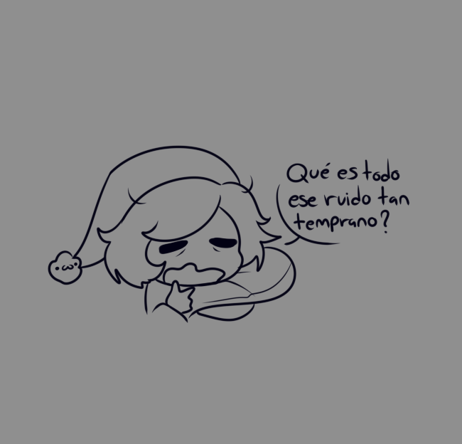 Daya0w0's tweet photo. Lo que una se encuentra luego de despertar https://t.co/KwbIEiSC8T