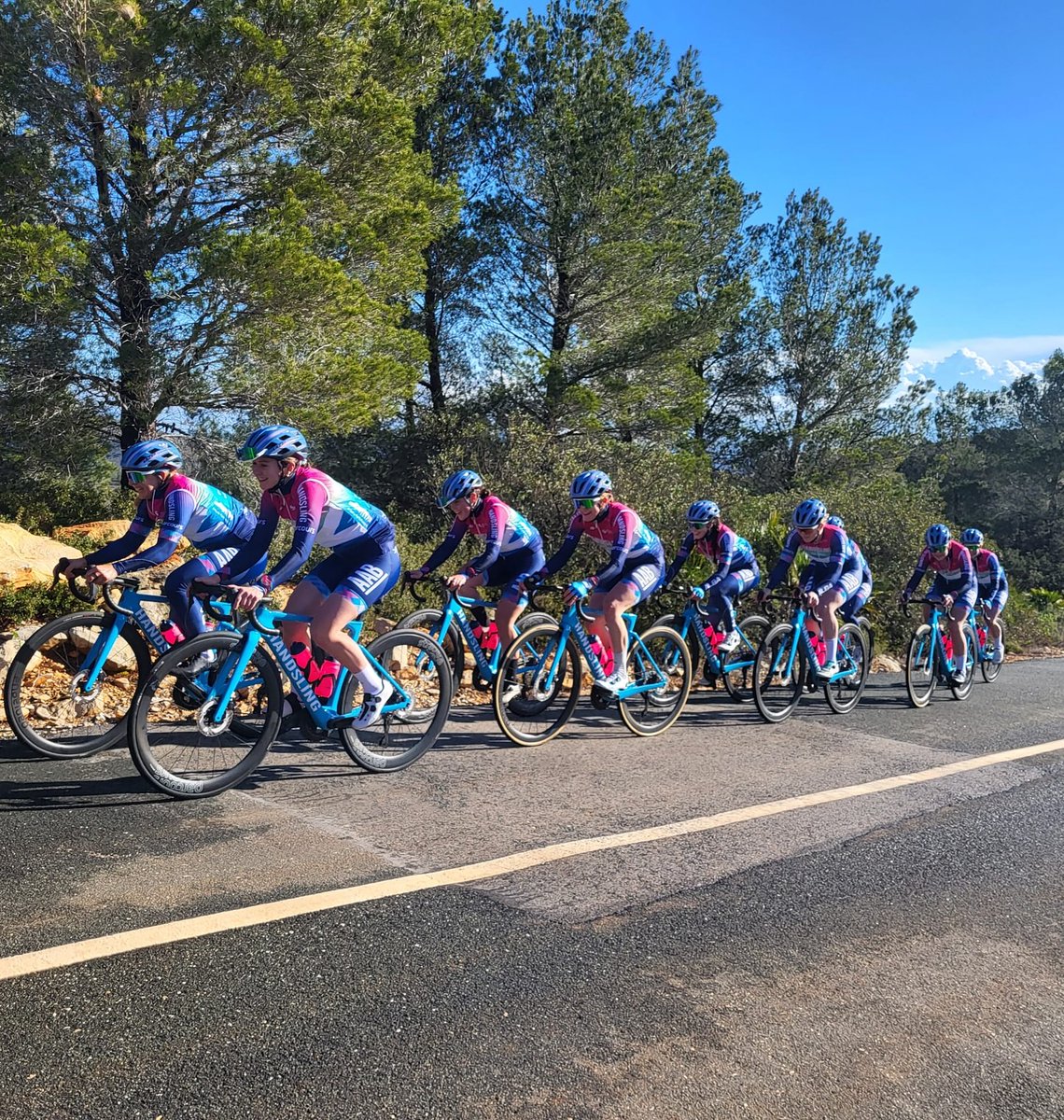 EleaseMeahe3sd's tweet photo. Back to the Spanish sunshine for Alba’s team camp. My first official road team camp, and so far, so good. Feeling fortunate to have a great group of new teammates and support staff for the upcoming road season. https://t.co/TxiP5yspR9