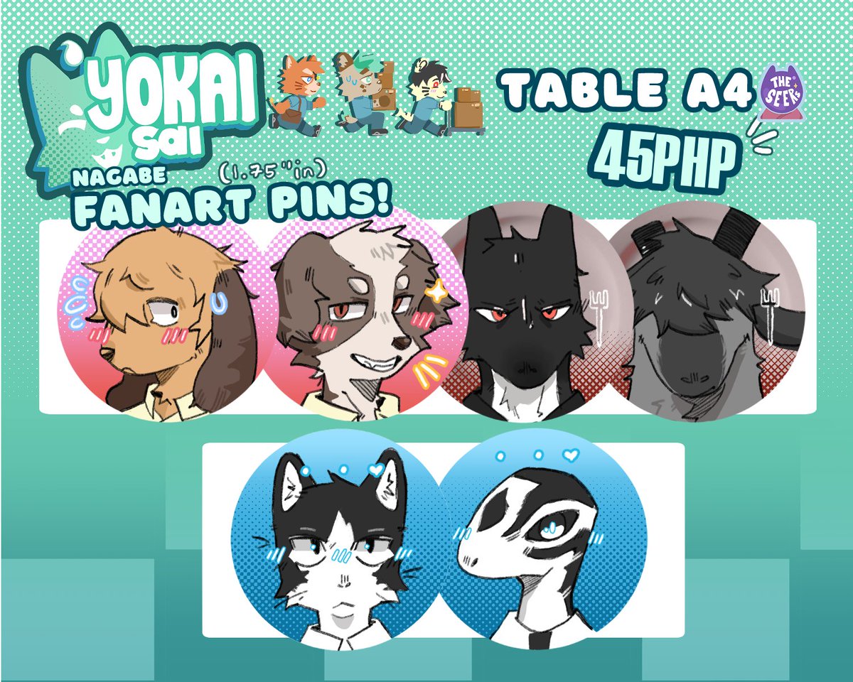 yokai_sai's tweet photo. See you all at table a4!! https://t.co/vQPE8mNdYe