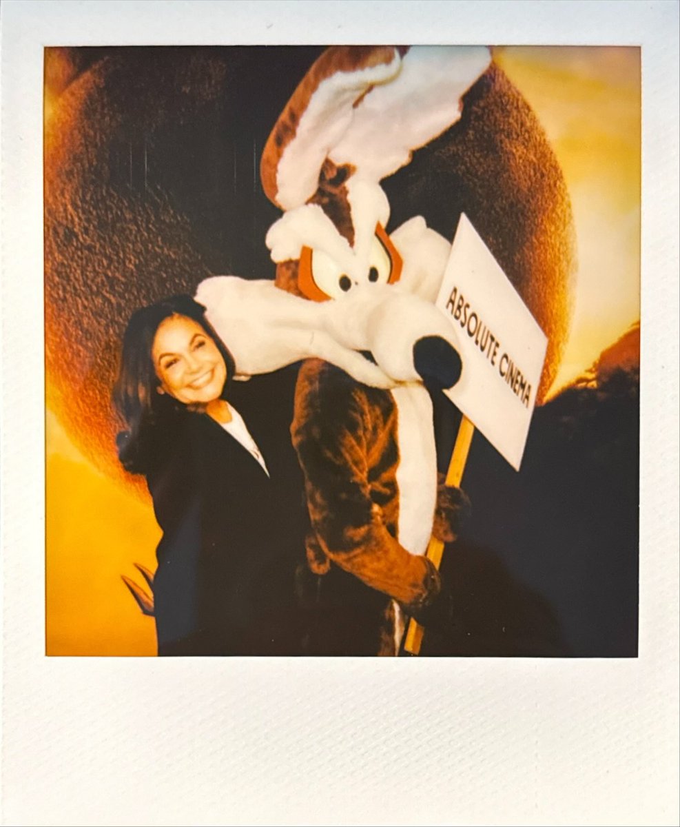 CoyoteACMEMovie's tweet photo. Coyote vs. ACME world premiere shot on vintage Looney Tunes Tasmanian Devil @polaroid 

Don’t miss the timeless joy of this movie. In theaters now. https://t.co/UV9wMAZmQy
