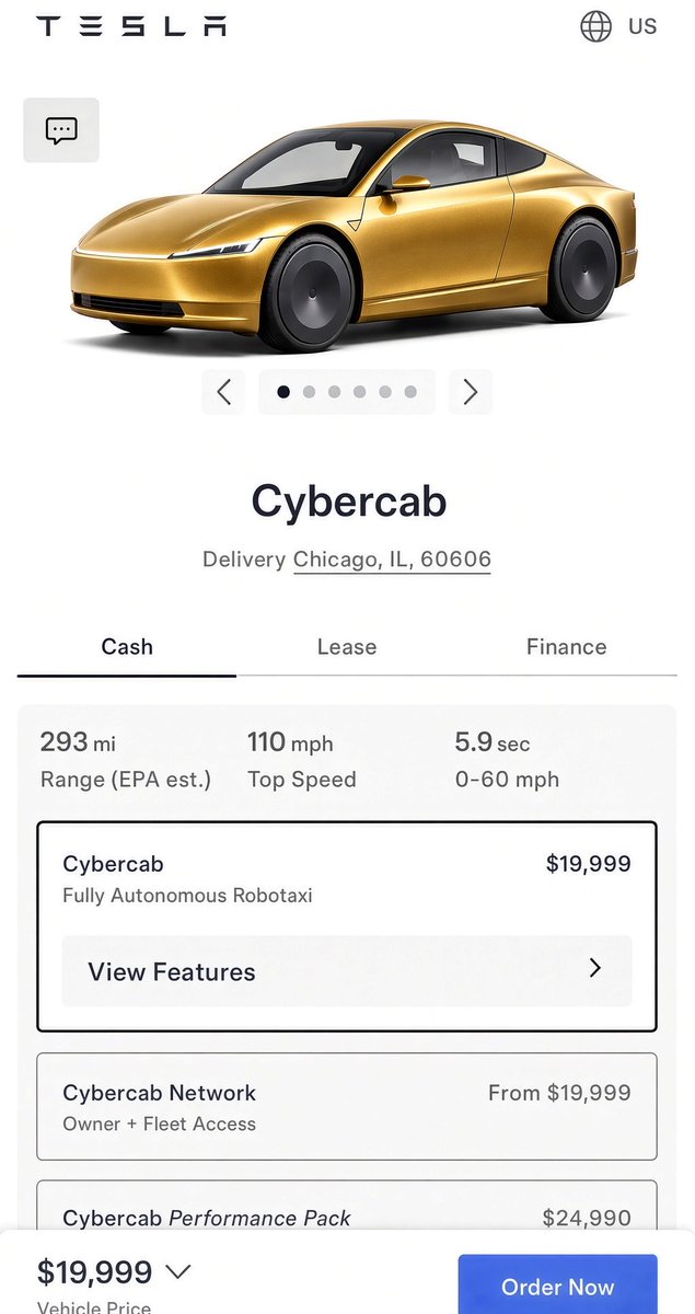 na_option's tweet photo. WHAT IF Tesla opens orders for Cybercab tonight??!! https://t.co/M583zMEDHt