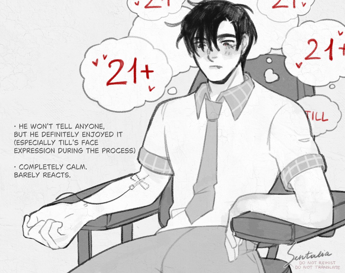 Senta_lia's tweet photo. [Medical Check]🩸🧪

actually, I had to get a lot of tests done recently, and for some reason I thought it would be really fun to do something like this with 4NAKT :P
I hope you guys will find this relatable!!💟
#에이스테 #ALNST #ZOMST #mizisua #ivantill https://t.co/6v4CfnCKN3