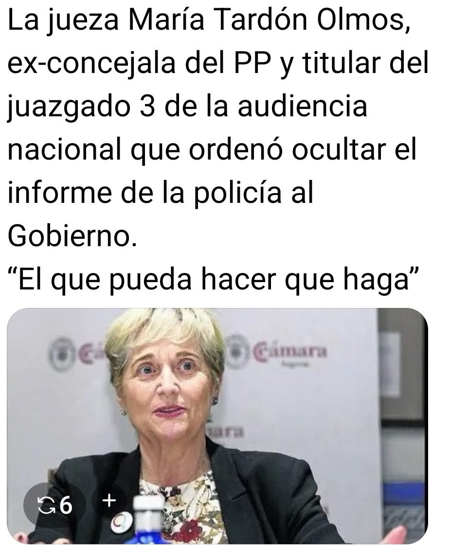 BegonaGloria's tweet photo. JUEZA CORRUPTA ? https://t.co/hp2XKXHAH6
