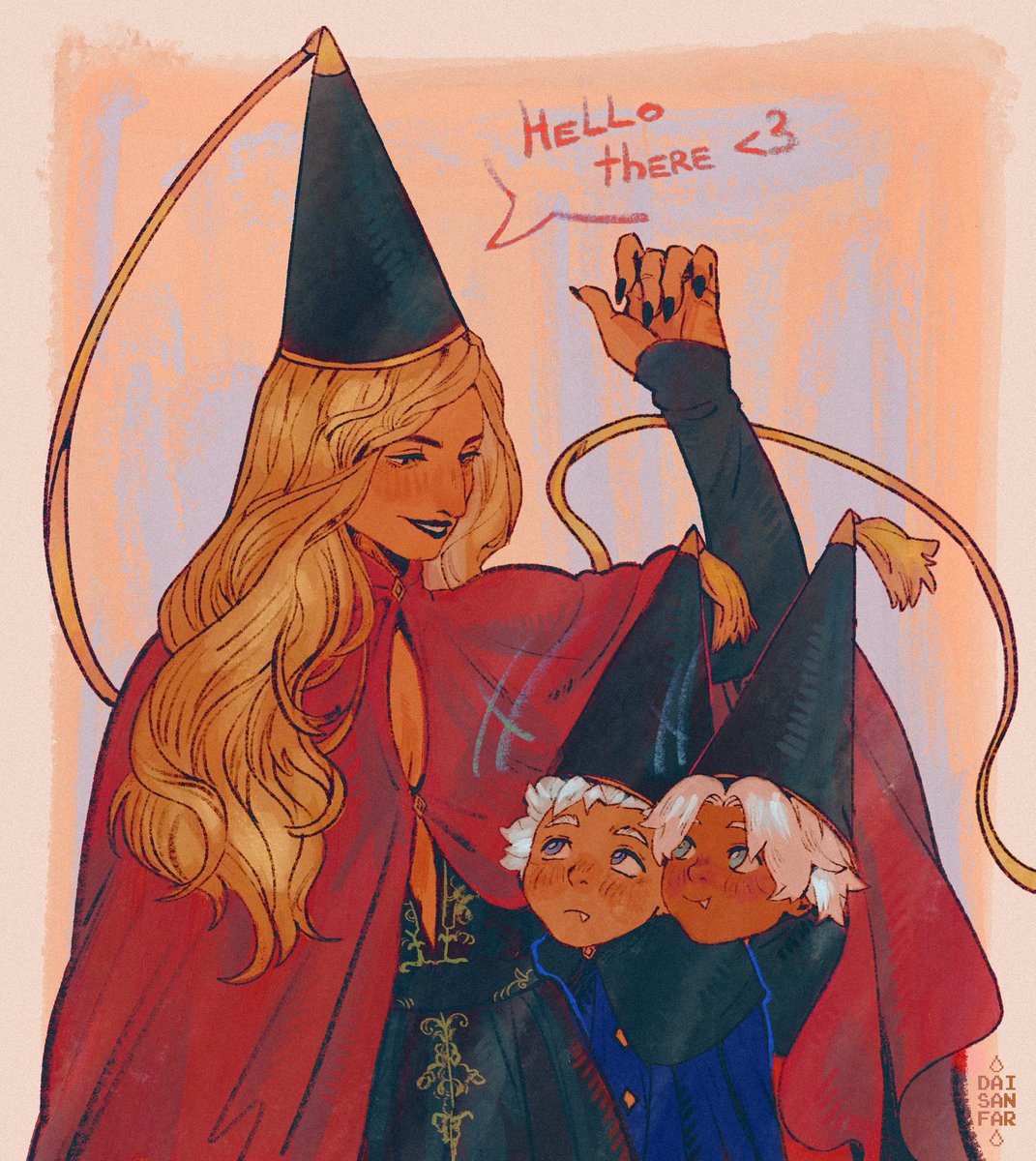 s4nf4r's tweet photo. #dmc #wha 

let’s cast spells with mama https://t.co/9xlvrH186R