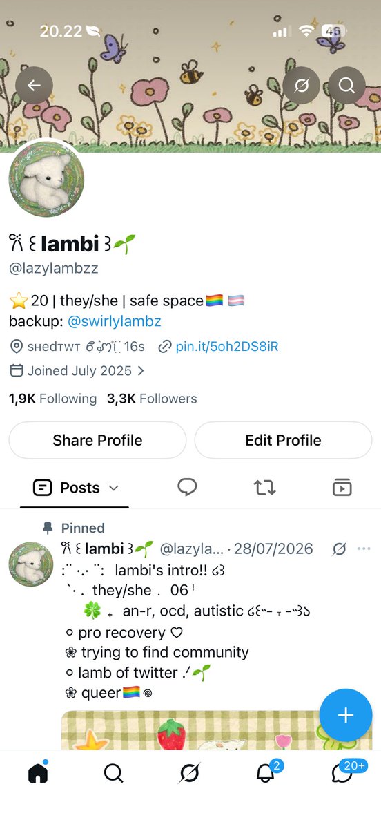 lazylambzz's tweet photo. profile / lockscreen/ last song / pinterest

lambi phone!! the song doesn’t fit the vibe… https://t.co/2JfGllElUh