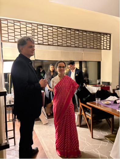 USISPForum's tweet photo. USISPF convened an industry dinner with @Spotify's global and India leadership, including @aprilsboyd, VP & Global Head of Government Affairs, and Amarjit Singh Batra, Managing Director, @spotifyindia.

The evening brought together senior government and embassy officials, Members of Parliament, former diplomats, cultural strategists, and industry leaders.

The conversation explored the growing strategic role of music and cultural industries in shaping the U.S.-India relationship.

Pertinent discussions on strengthening people-to-people connections and expanding opportunities across music, sports, tourism and the wider creative economy. 

Discussions also drew on Spotify’s Loud & Clear report, examining the policy, economic and geopolitical forces shaping India’s rapidly evolving creative and digital landscape.

As the United States and India deepen their partnership across sectors, culture and creativity remain powerful avenues for building enduring connections between our two nations.