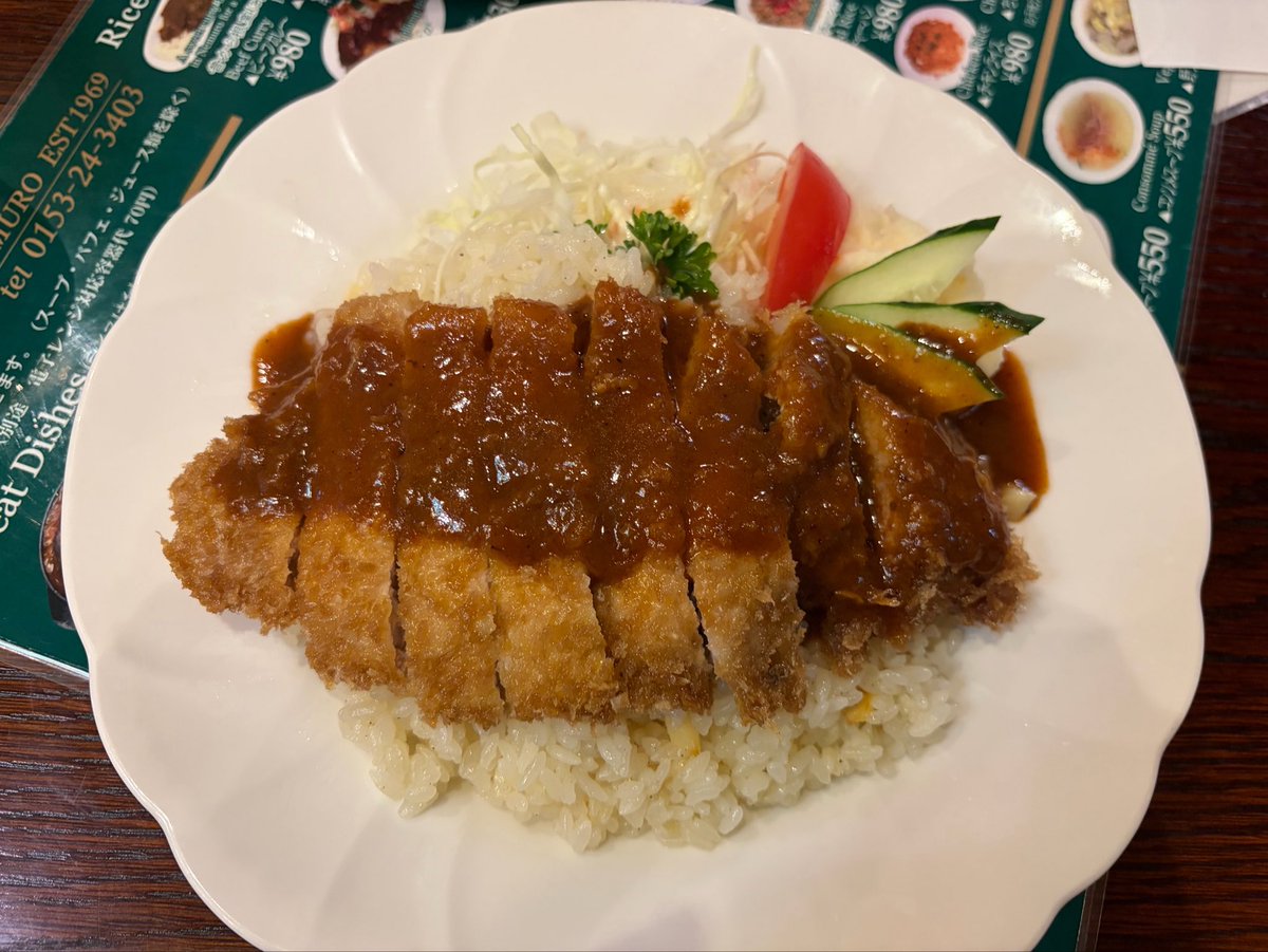 syamojiday's tweet photo. 根室発祥のエスカロップって料理
バターライスとデミグラスソースがうまい https://t.co/X8VovSDPcs