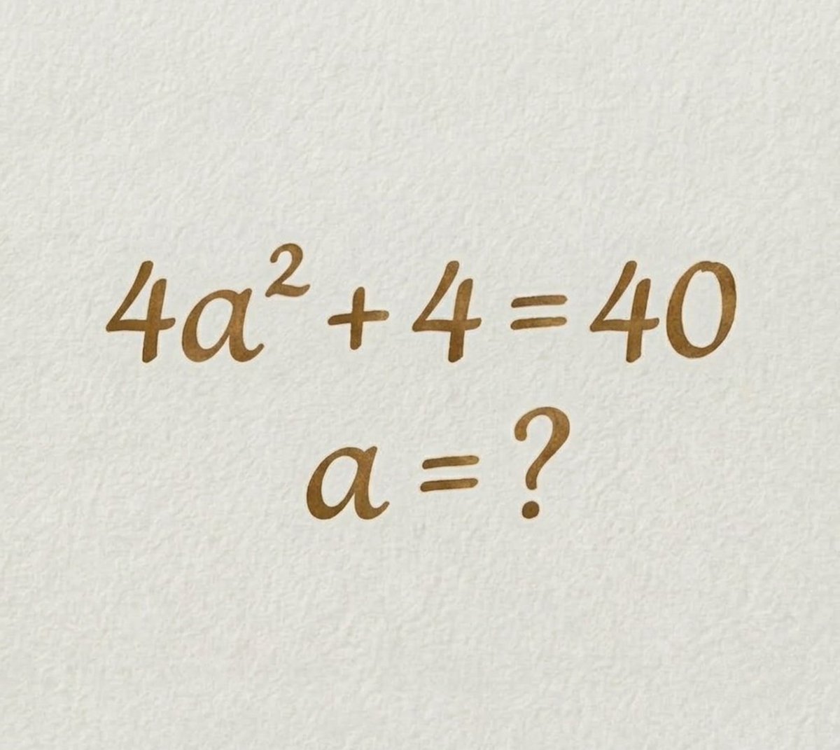 ZainXmath's tweet photo. Bunu çözersen, matematik bilgin ortalamanın üstündedir.

a kaç olabilir ? https://t.co/I1Ao6fIlmi