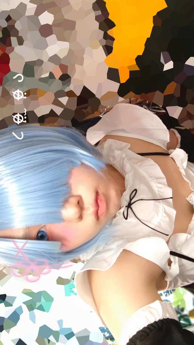 oyu_oyyu's tweet photo. 昔のレムちゃん加工したらわりと上手くいった〜！！🩷
（加工技術上がっただけ😅）
4枚目だけ無加工なので現実に戻ってください笑 https://t.co/wsjqjPVM8w