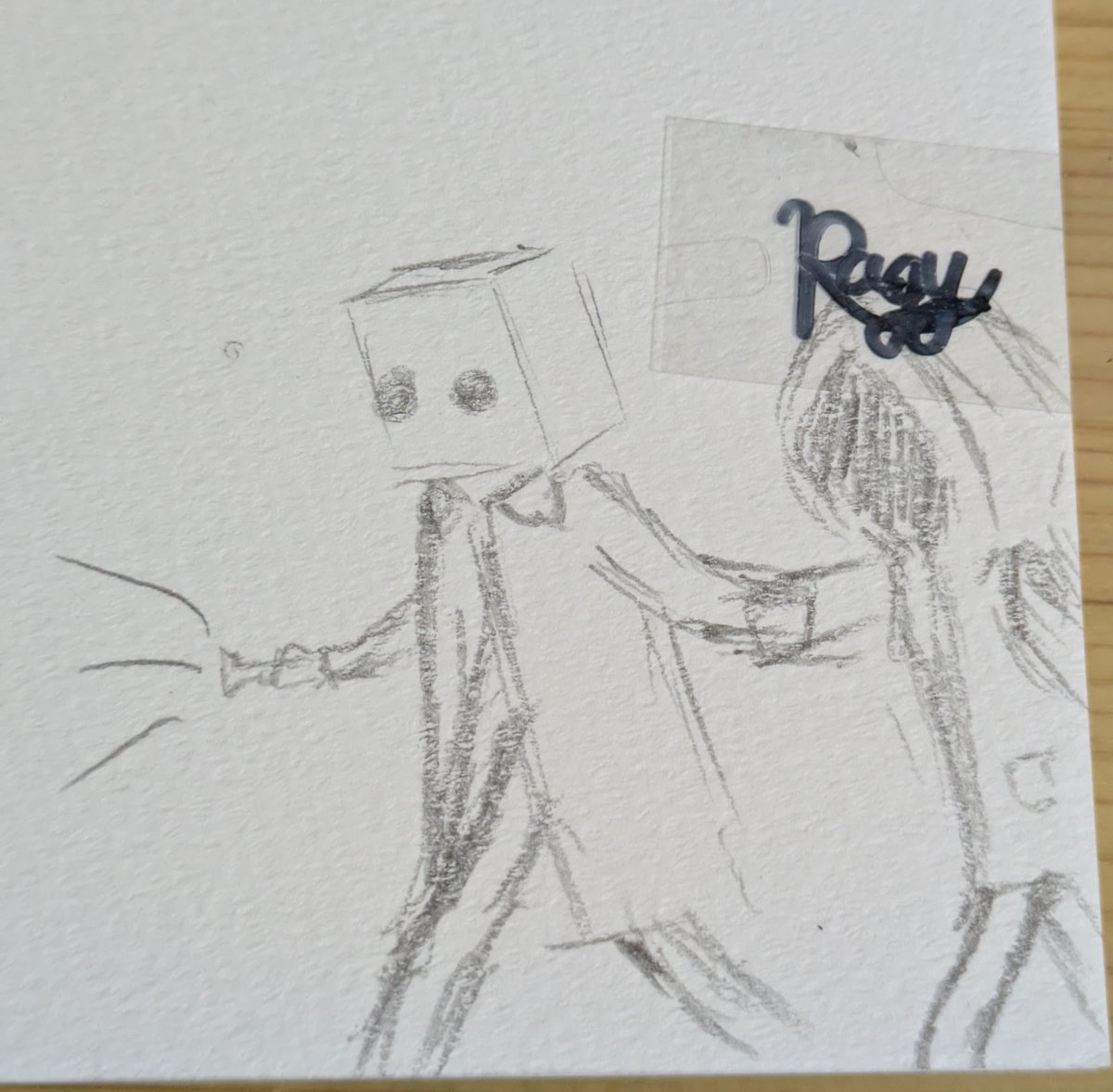 RagyCh's tweet photo. リトルナイトメア　モノ
おまけの方がかわいいな
＃リトルナイトメア ＃モノ  ＃絵師さんと繋がりたい ＃絵師さんフォロバ100 https://t.co/GEETeqbE53