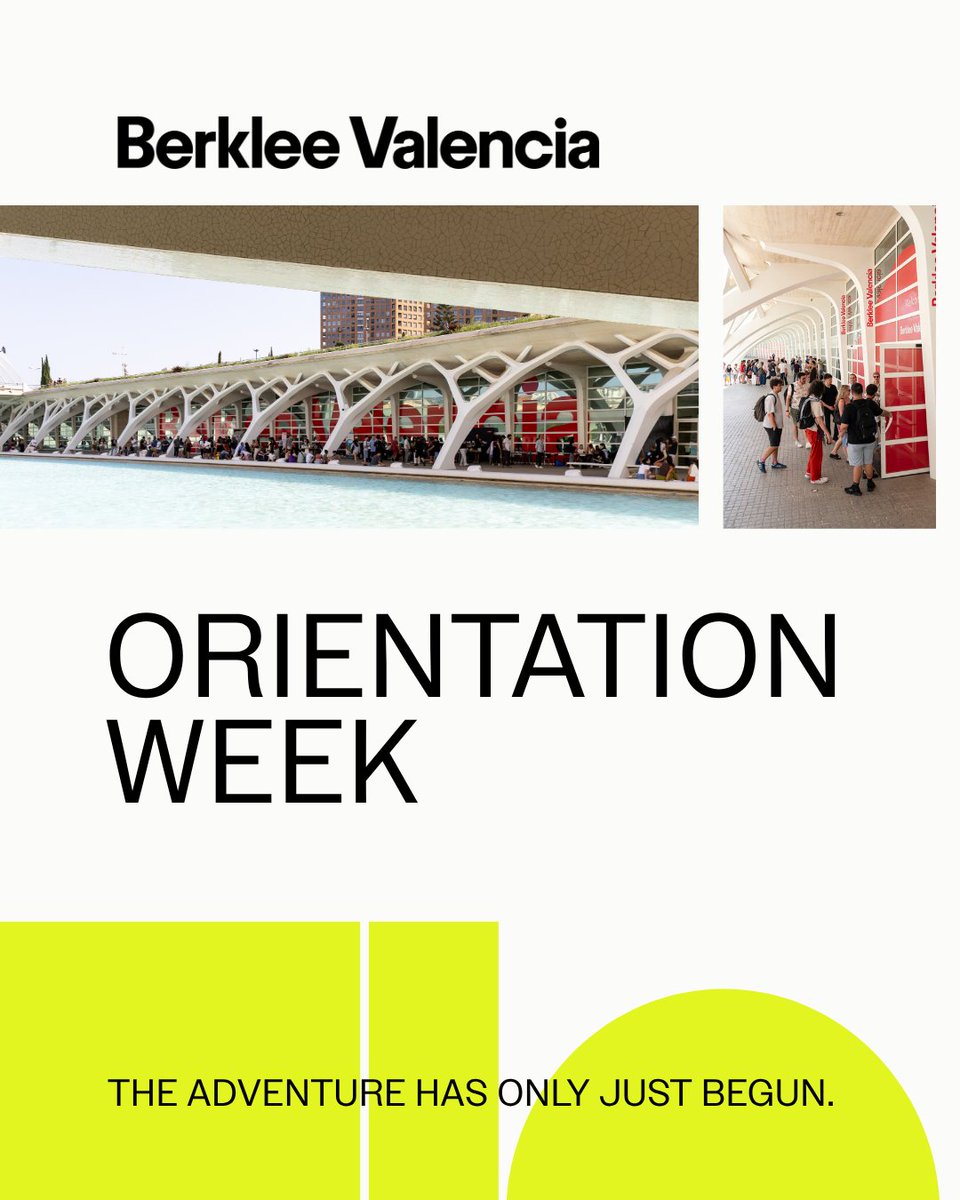 berkleevalencia's tweet photo. The first days of the #academicyear brought together students from around the world.

There was music from the very beginning, from jam sessions to the first open mic on campus and, of course, the first Un Lago de Conciertos of the season. https://t.co/X8xwwX3wSo