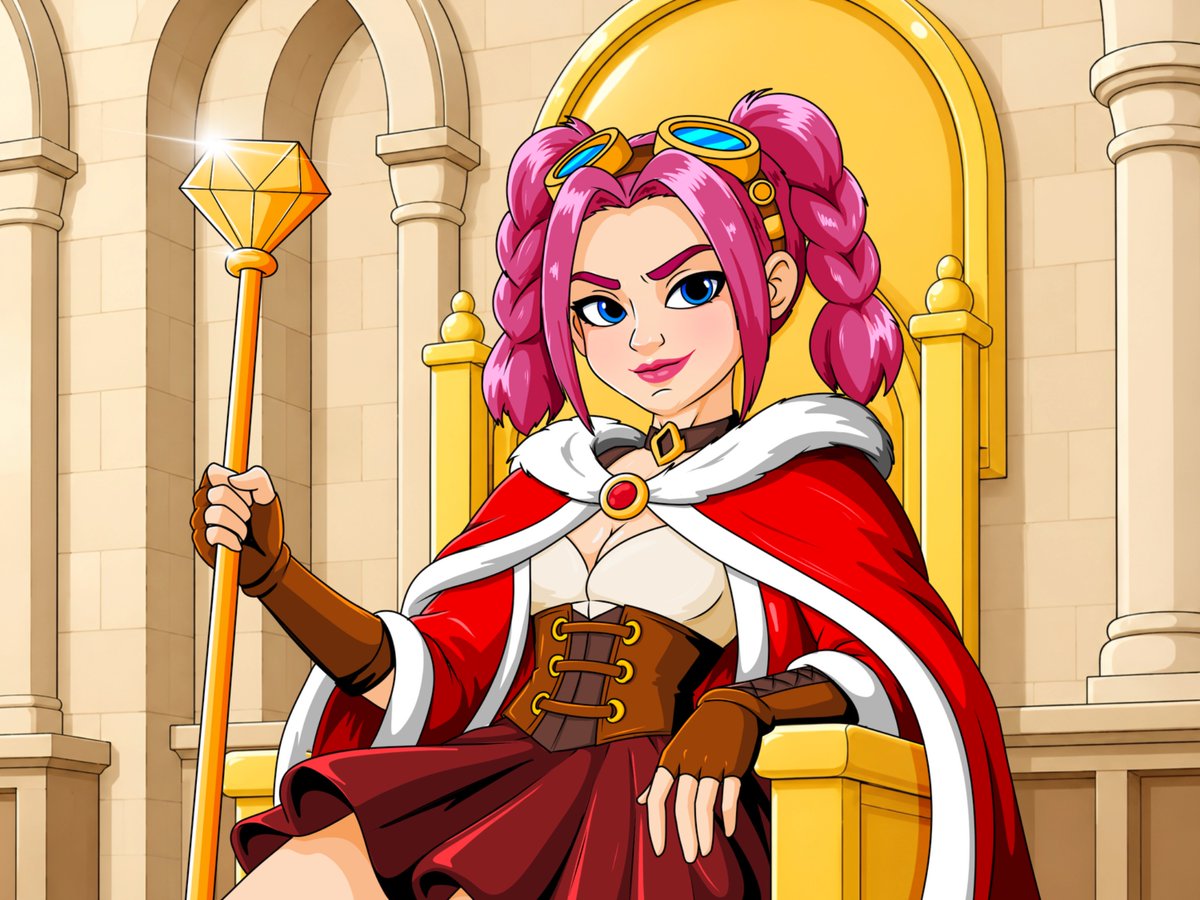 SteamyJuliaGram's tweet photo. Queens don't leave their thrones during the storm. $JULIA is here to stay, no matter what! 👑💎 https://t.co/UiENxron4X