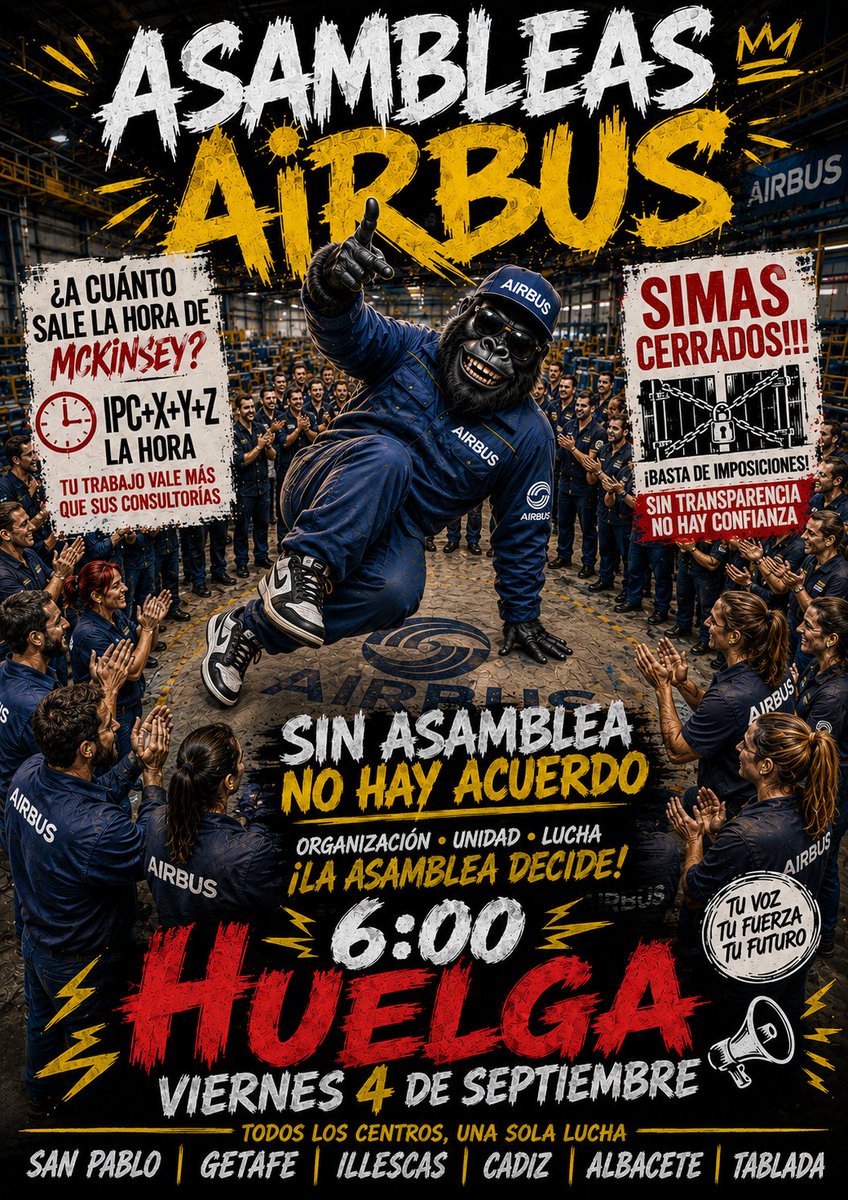 MrMacaflai's tweet photo. #AirbusHuelga https://t.co/6npkCUCU6V
