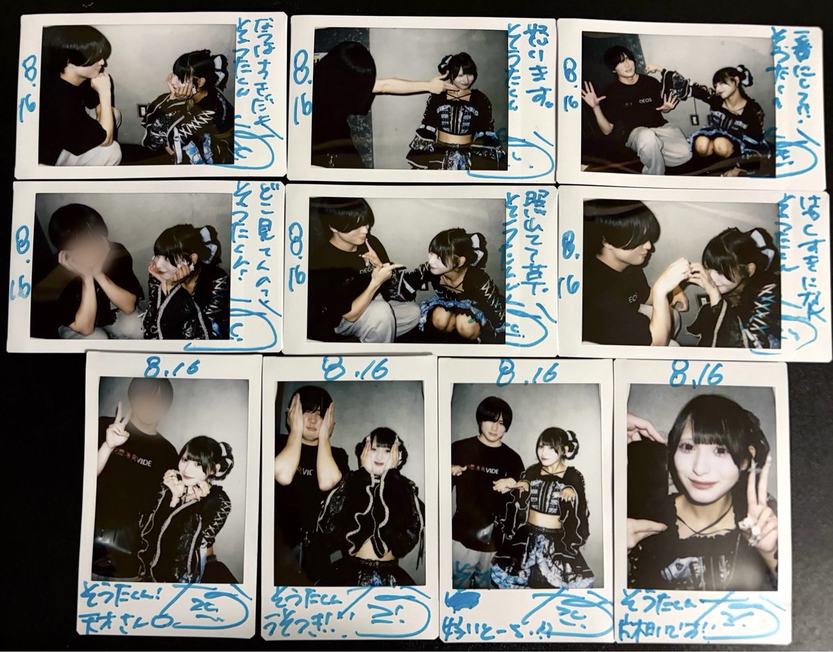 now9lu's tweet photo. アカウント変えたからこっちに載せてないチェキツイをまとめて投下(っ'-')╮=͟͟͞͞ https://t.co/VnECp1lN3x