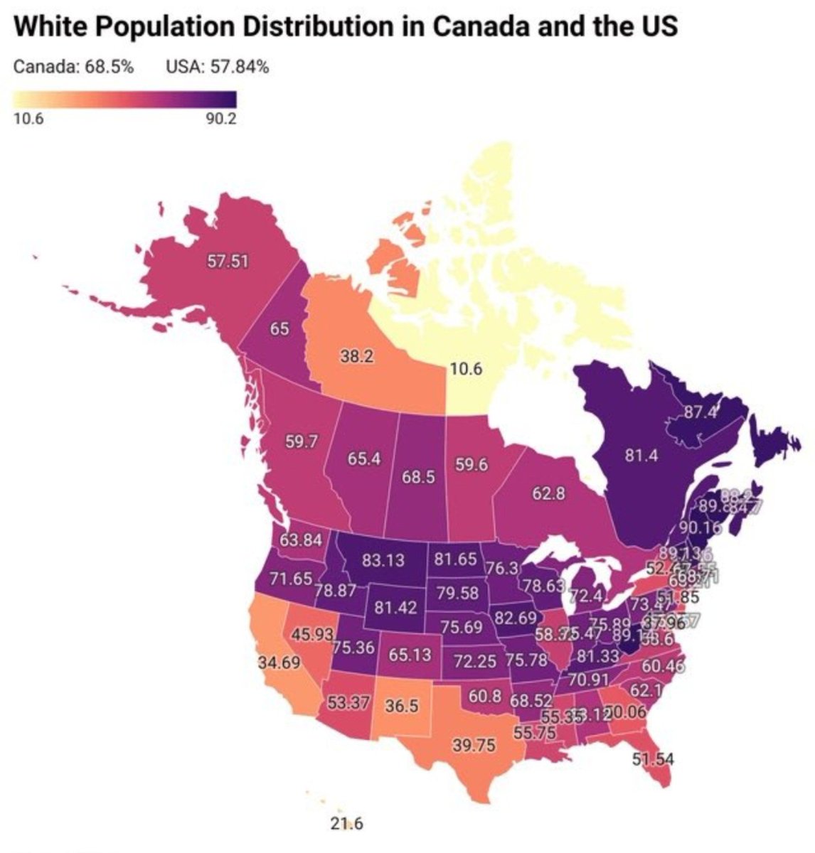 loxist_'s tweet photo. @dc_rezident @TheBookieofEli @madradtrad @hayasaka_aryan The US is more brown than Canada somehow lmao https://t.co/5D9QYDRT63