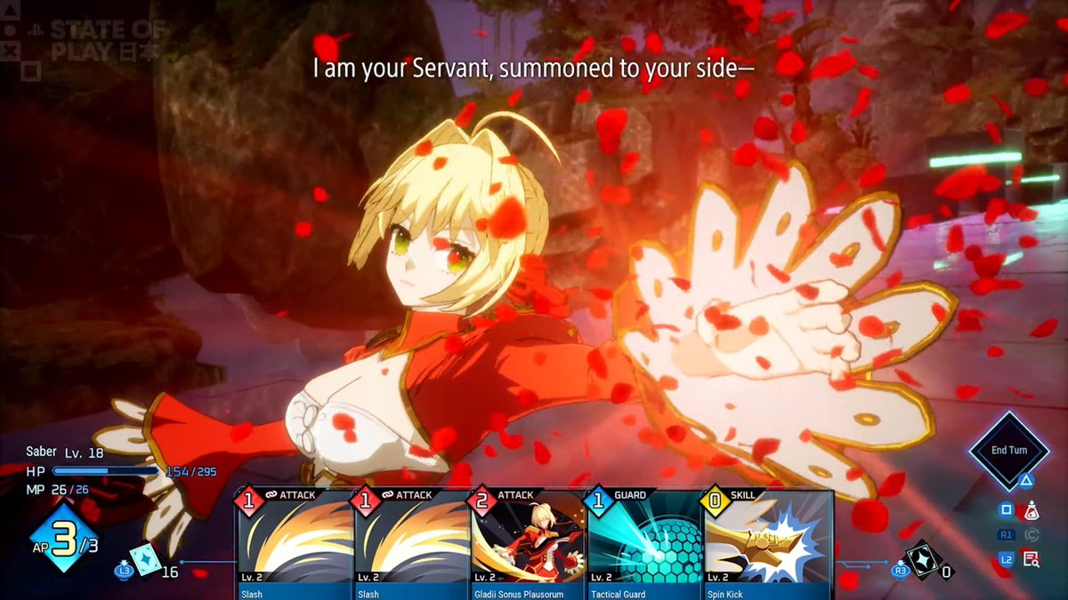 KaroshiMyriad's tweet photo. New trailer for Fate/Extra Record showing in the State of Play https://t.co/xscoK55gio