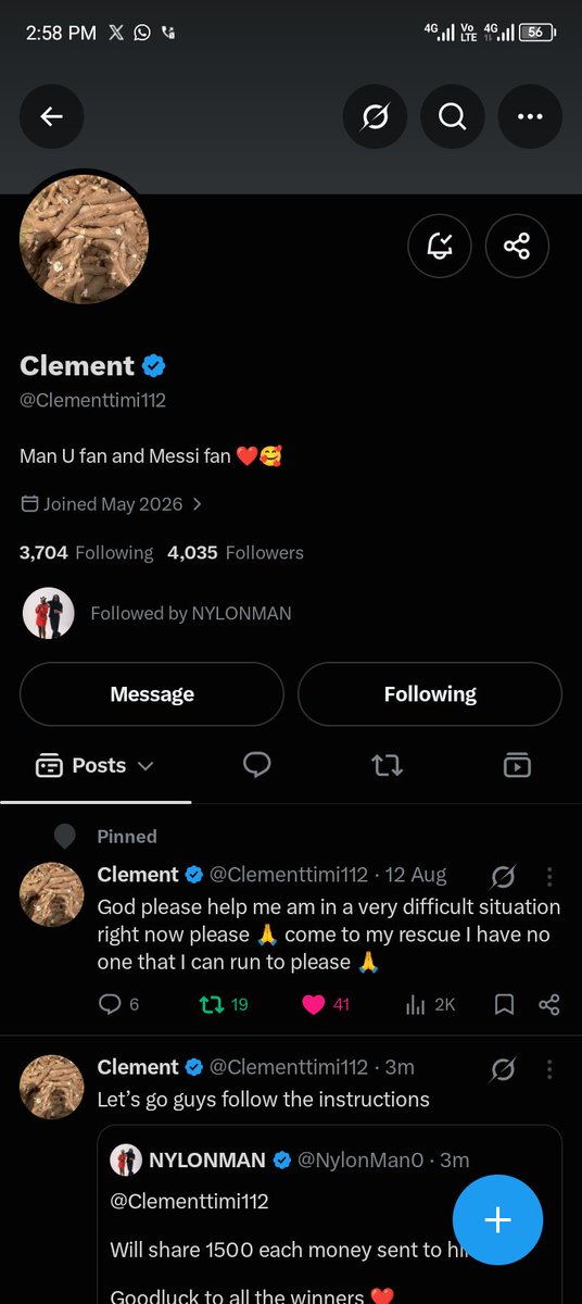 Ade_641's tweet photo. @Clementtimi112 DONE 🤟 https://t.co/TOofkVl5r7