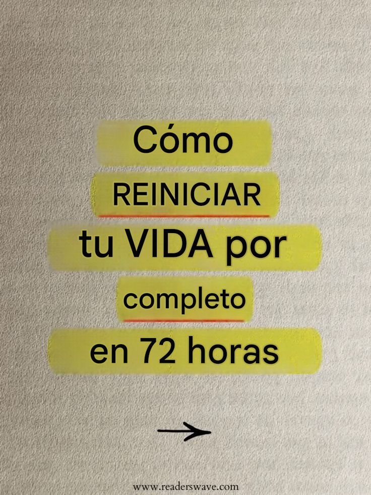 Paamee_Ortiz's tweet photo. Cómo REINICIAR tu VIDA por completo en 72 horas: 

-HILO- https://t.co/iAMxIs0xch
