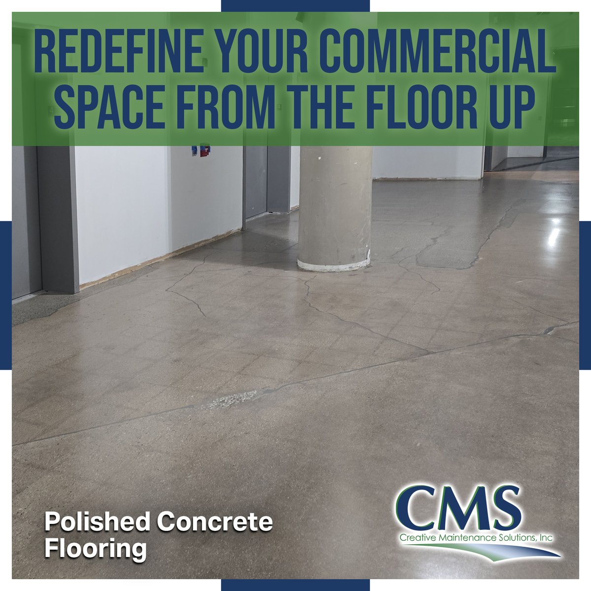 CreativeMainte2's tweet photo. Your facility's floors set the tone the moment a client or partner walks through the door. Polished concrete combines a sleek, modern aesthetic with the heavy-duty durability your operations demand.

https://t.co/rJQEJWHsxL

#PolishedConcrete #CommercialFlooring #RetailDesign https://t.co/qSSjqjYhEH