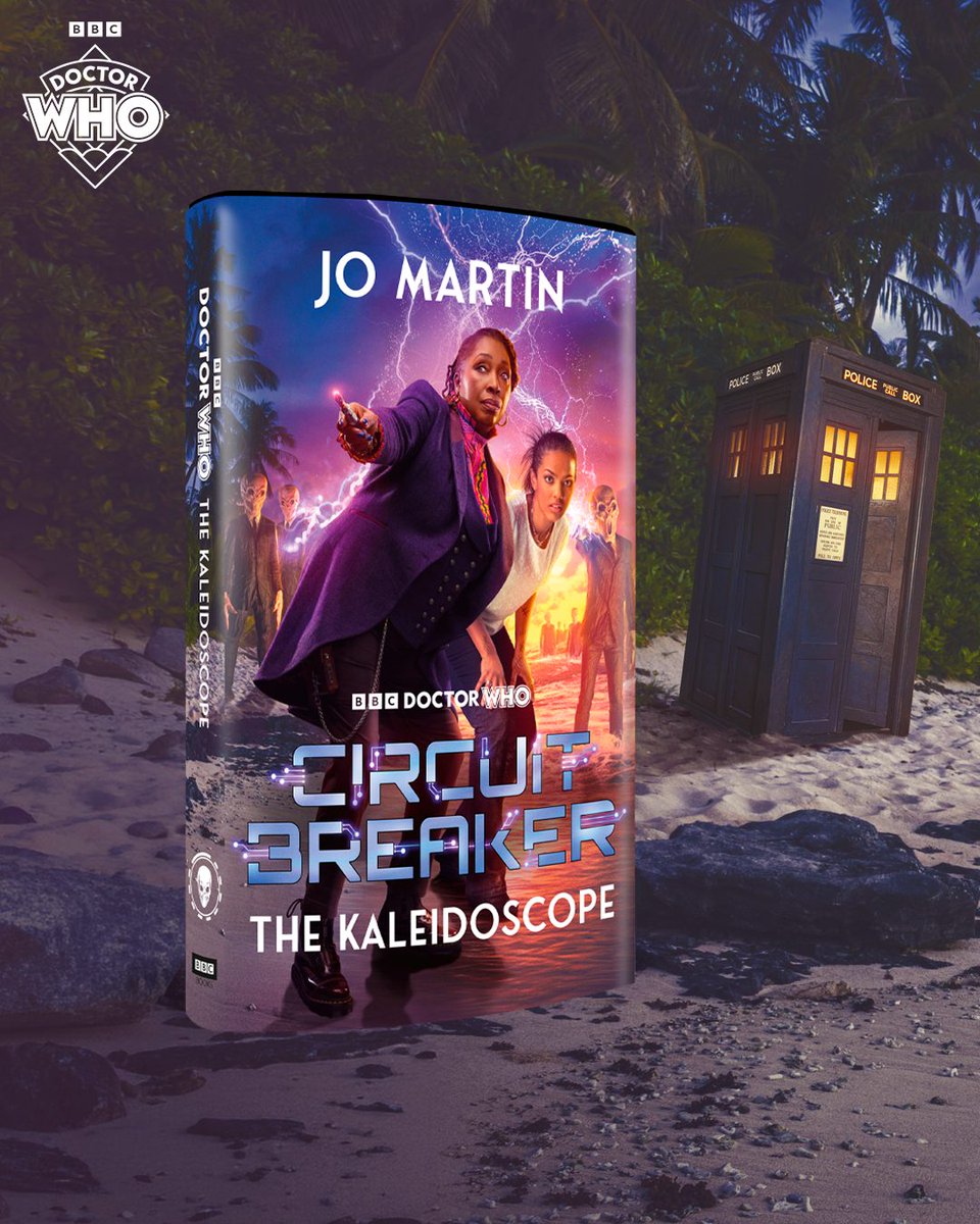 bbcdoctorwho's tweet photo. The final artefact has been discovered - but the story isn't over yet! 💥 

The Fugitive Doctor and Martha Jones team up once again in THE KALEIDOSCOPE, a new CIRCUIT BREAKER adventure out now on hardback and ebook from BBC Books 📚 ➡️ https://t.co/sINZXEFVtm https://t.co/k9YF6ZrIWv