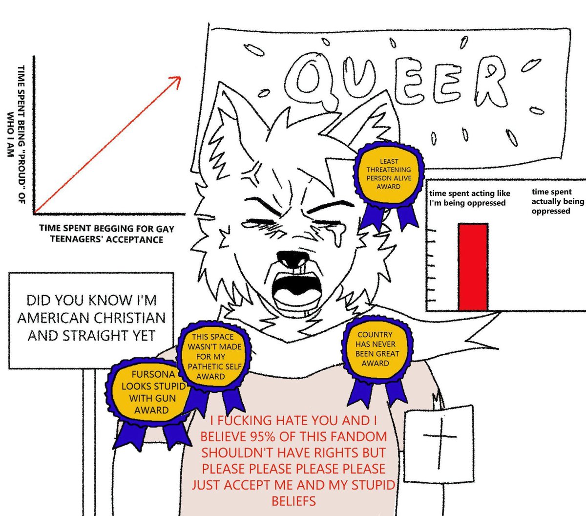 XavierBasedFan's tweet photo. seeing a lot of those furry slander images lately so heres my favorite one that was made by oomf some time ago https://t.co/TT7AuzD33F
