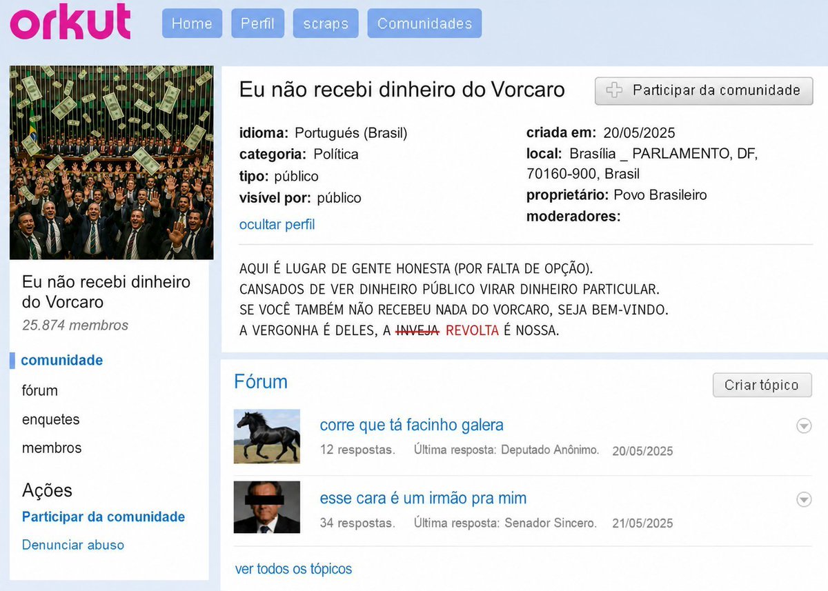toninhodocall's tweet photo. Venham para nossa comunidade no Orkut. https://t.co/fP8T6I037m