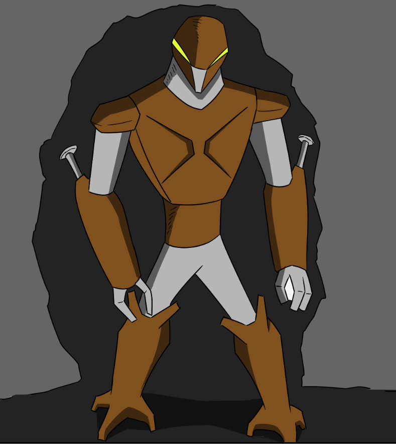 Studio_Shox's tweet photo. Cave guardian 
#OC https://t.co/4k2cQCrRZo