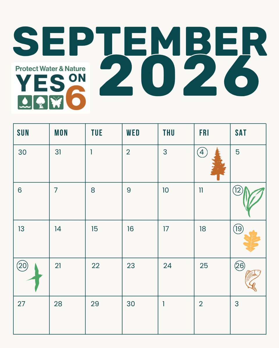 Nature4Ma's tweet photo. Connect with local conservation leaders near you! Check out our calendar of coalition partner events happening across the Commonwealth to learn how Question 6 protects drinking water and local parks — without raising taxes. 
Find an event near you! https://t.co/mHtBBtsoAR
#YesOn6 https://t.co/FU3FX4TIGc