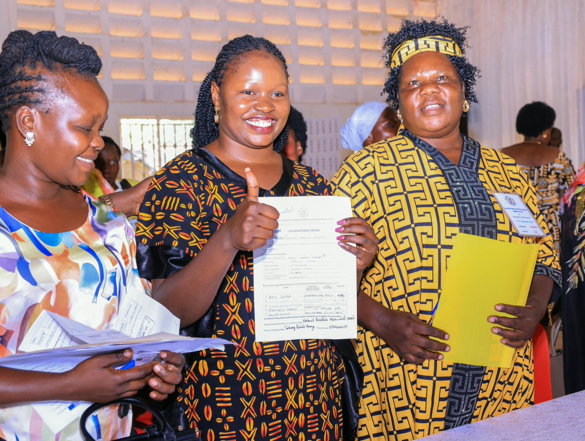 NRMOnline's tweet photo. The nominated candidates include; Ann Ruyondo Lumumba (Chairperson), Agnes Kirabo (Vice Chairperson), Hope Natukunda (Secretary for Finance) and Among Shakila Mwenyi (Publicity Secretary). https://t.co/YcM3j6bpnu