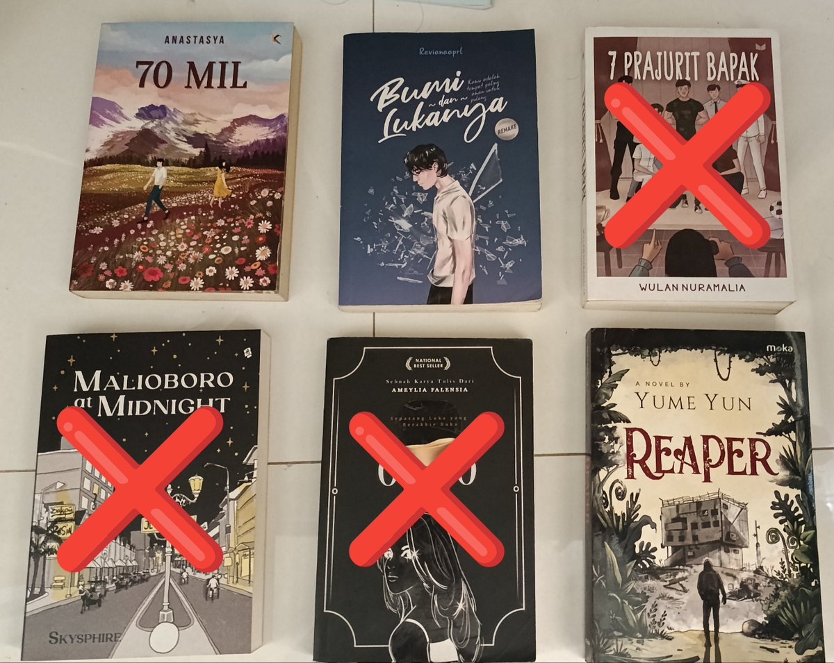 calliesnj's tweet photo. WTS preloved novel pribadi !!

🍊 avail on jeruk
📍Bandung
✅ original 100%

biaya di 🍊 sudah termasuk admin

cek condi blh dm yaa
https://t.co/GiRWIheR0U https://t.co/6PA7XW2Elc